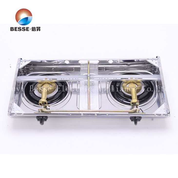 Besse Brand Gas Cooker Table Steel Stove